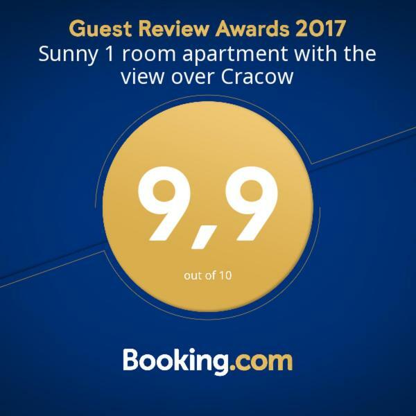 Sunny 1 Room Apartment With The View Over Cracow Krakow Luaran gambar